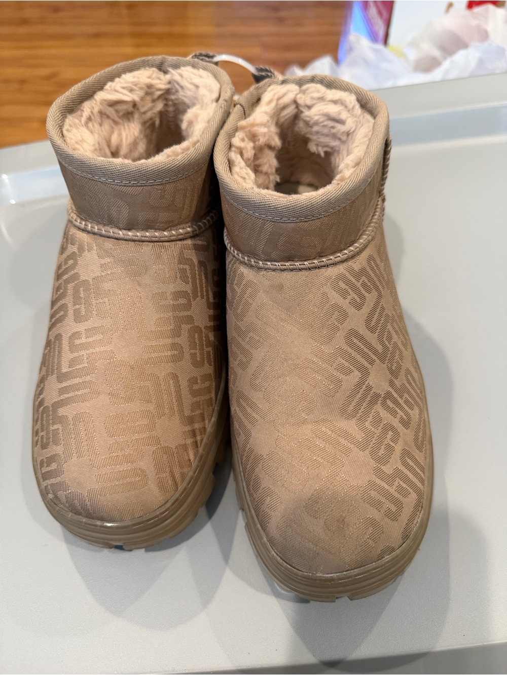 Tan Cozy Winter Boots - Brand uggs